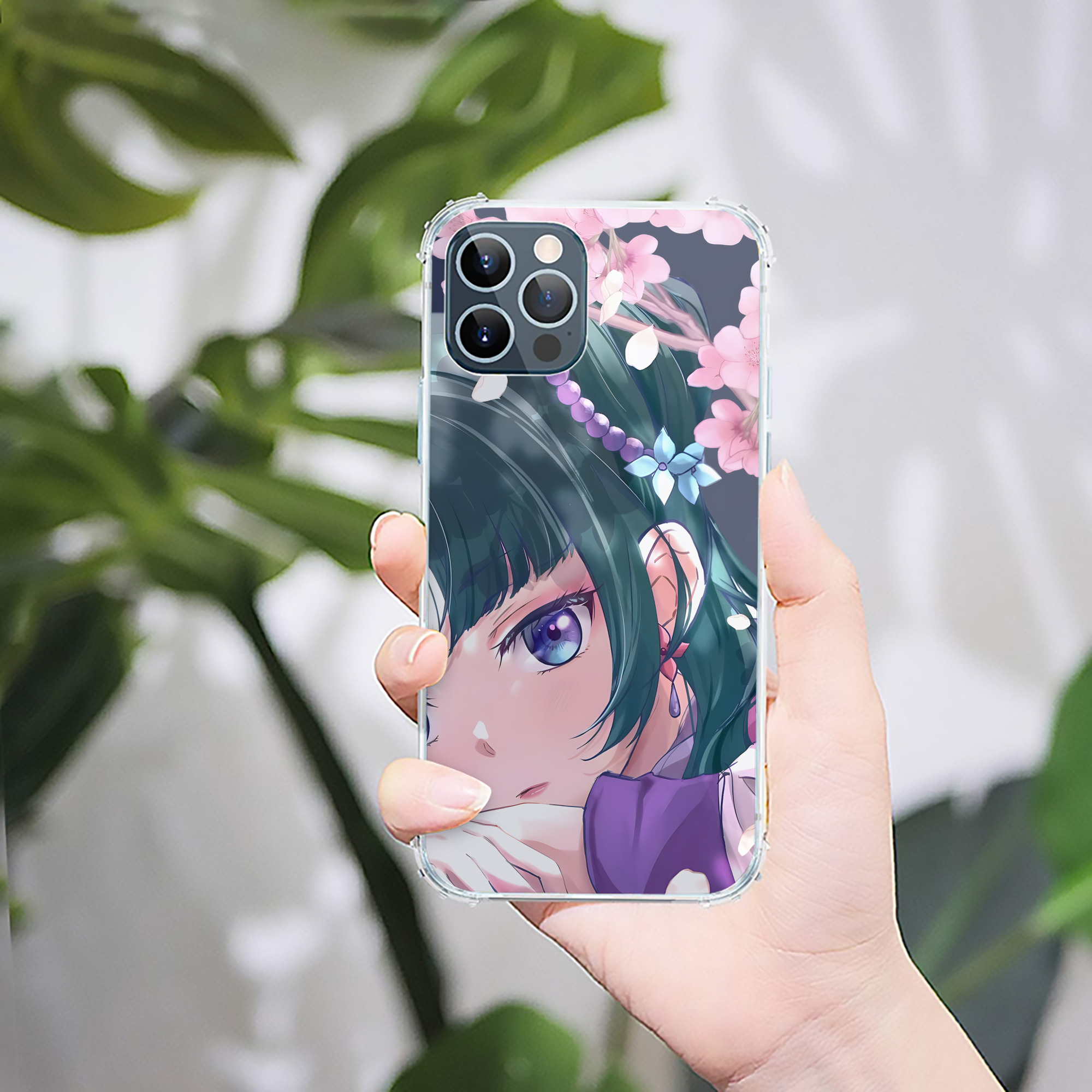 （画像用） 薬屋のひとりごと The Apothecary Diaries 【iPhone 12シリーズ対応】透明スマホケース（クリアソフトケース）